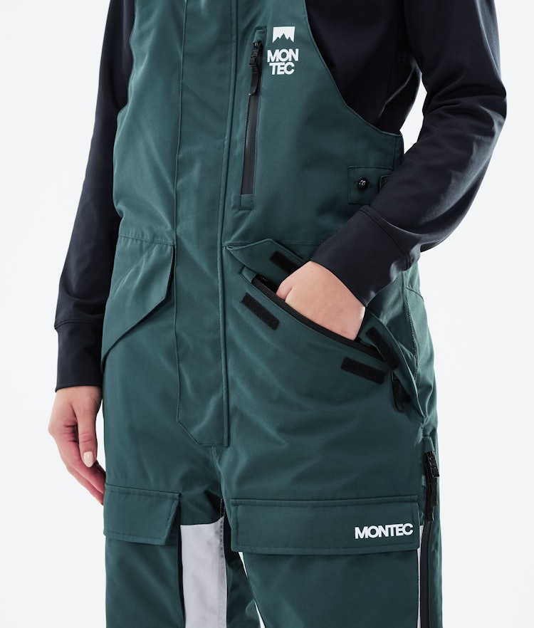 Montec Fawk W 2021 Ski Pants Women Dark Atlantic/Light Grey/Pink