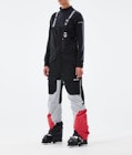 Fawk W 2021 Pantalon de Ski Femme Black/Light Grey/Coral