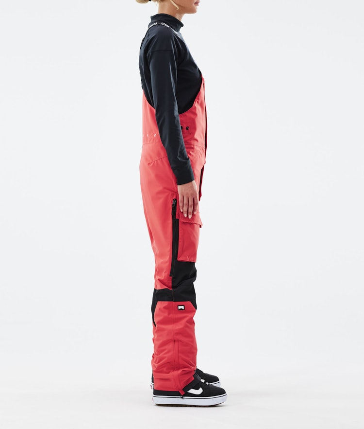 Fawk W 2021 Pantalon de Snowboard Femme Coral/Black Renewed