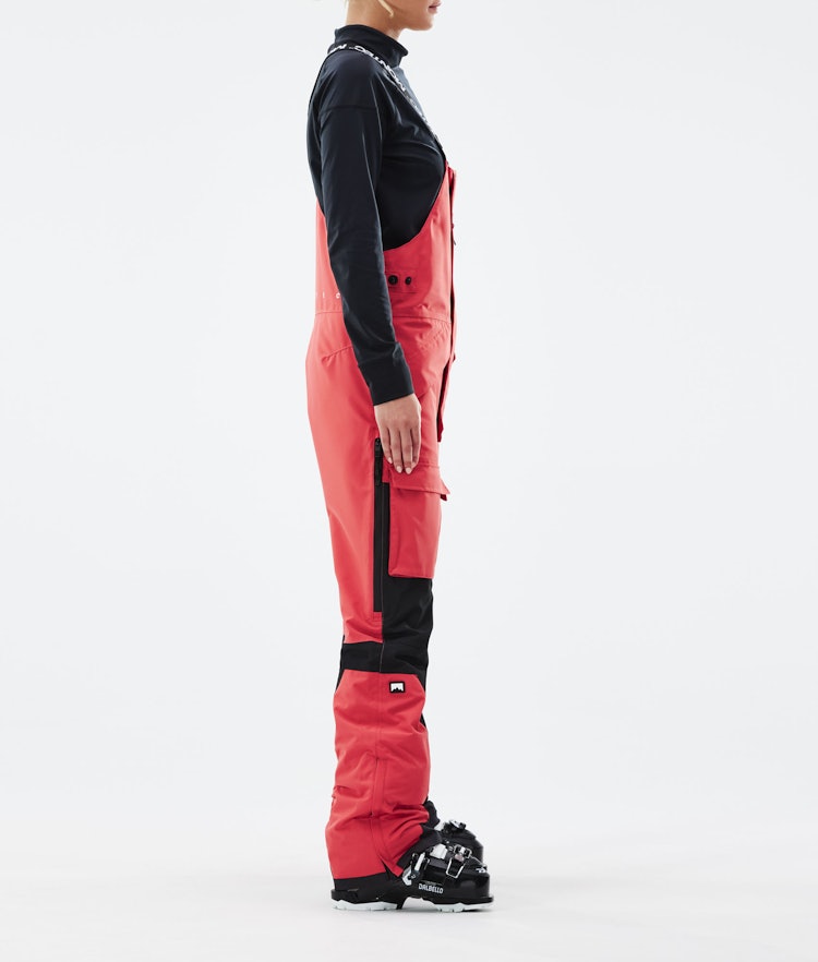 Fawk W 2021 Pantalon de Ski Femme Coral/Black