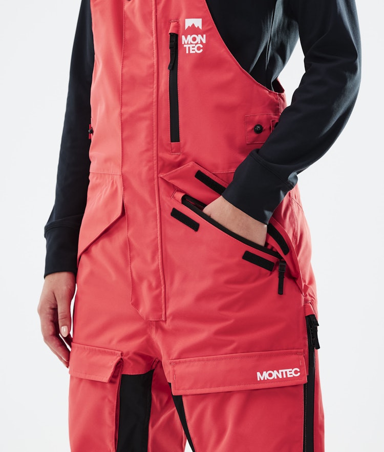 Montec Fawk W 2021 Pantalones Snowboard Mujer Coral/Black
