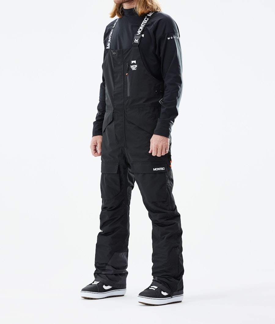 Fawk Pantalon de Snowboard Homme Black