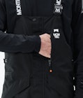 Montec Fawk 2021 Spodnie Snowboardowe Mężczyźni Black