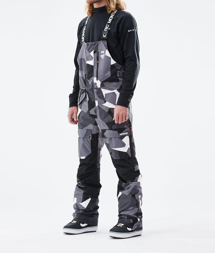 deugd correct Prelude Montec Fawk 2021 Snowboard Pants Men Arctic Camo/Black | Montecwear.com