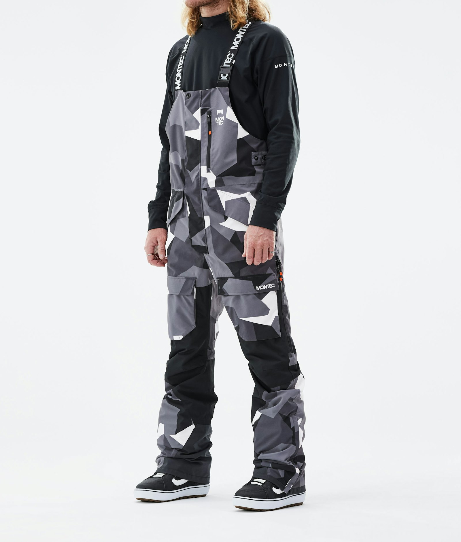 Montec Fawk 2021 Snowboard Pants Men Arctic Camo/Black