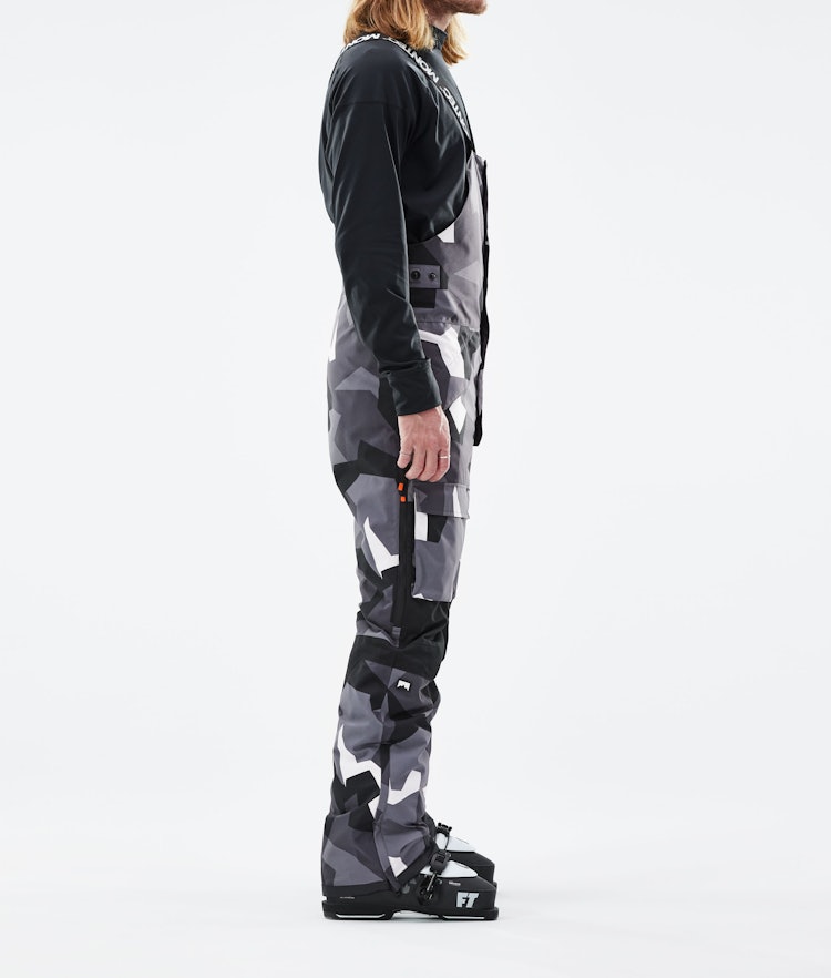 Fawk 2021 スキーパンツ メンズ Arctic Camo/Black