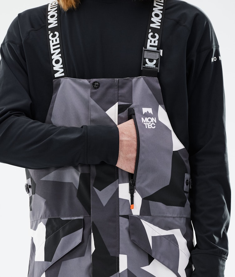 Fawk 2021 Pantalon de Ski Homme Arctic Camo/Black