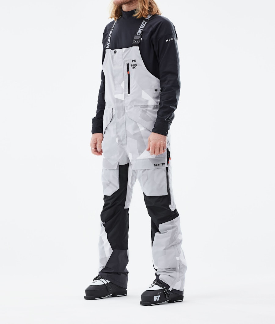 Fawk 2021 Ski Pants Men Snow Camo/Black