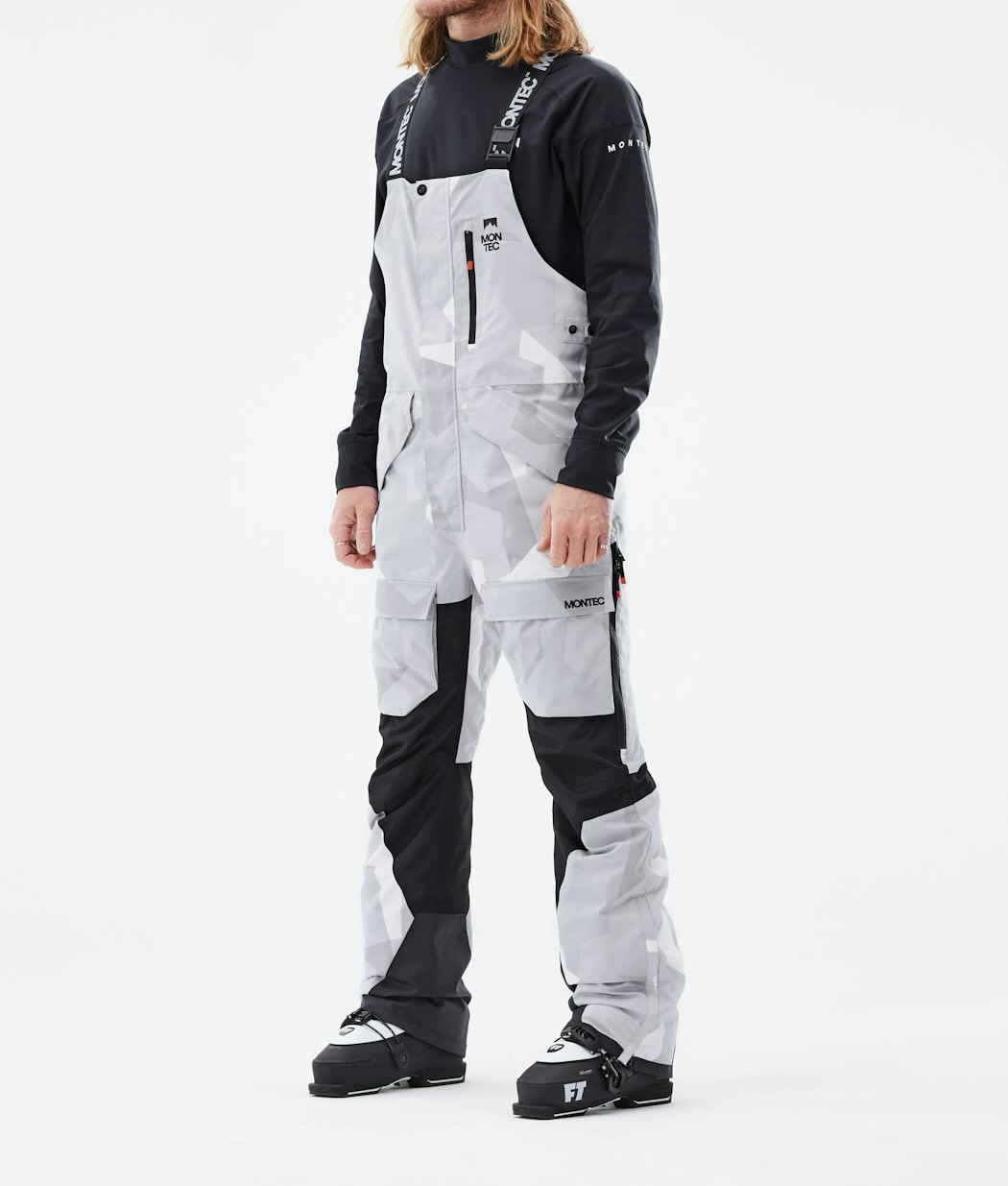 Fawk 2021 Pantalon de Ski Homme Snow Camo/Black
