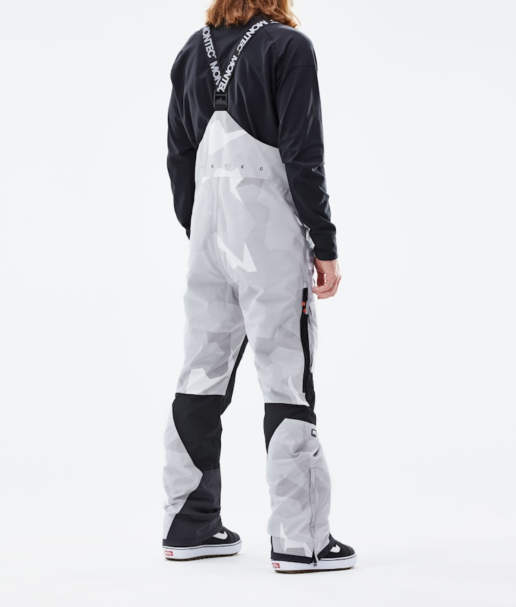 Fawk 2021 Pantalon de Snowboard Homme Snow Camo/Black Renewed