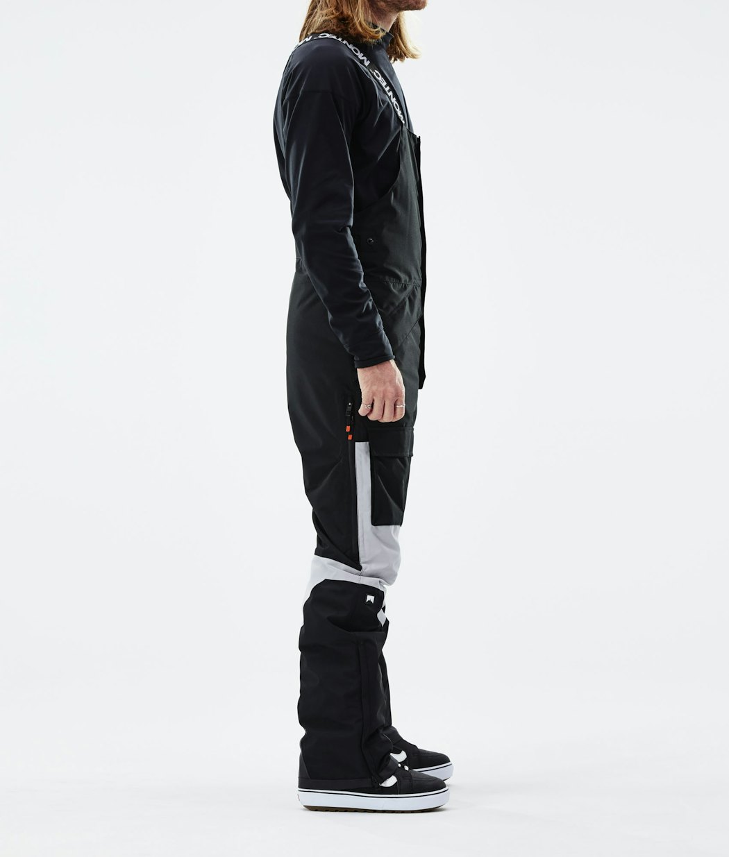 Montec Fawk 2021 Men's Snowboard Pants Black/Light Grey/Black