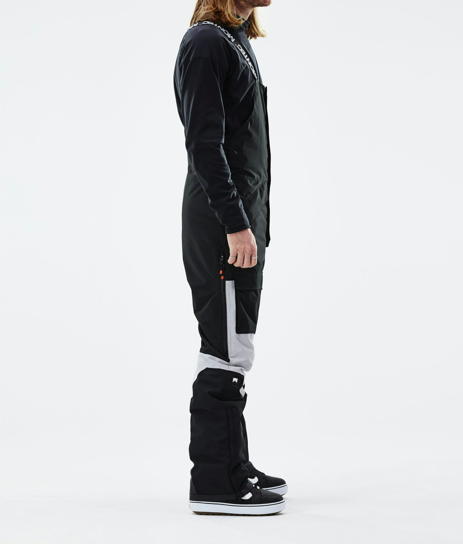 Fawk 2021 Pantalon de Snowboard Homme Black/Light Grey/Black Renewed