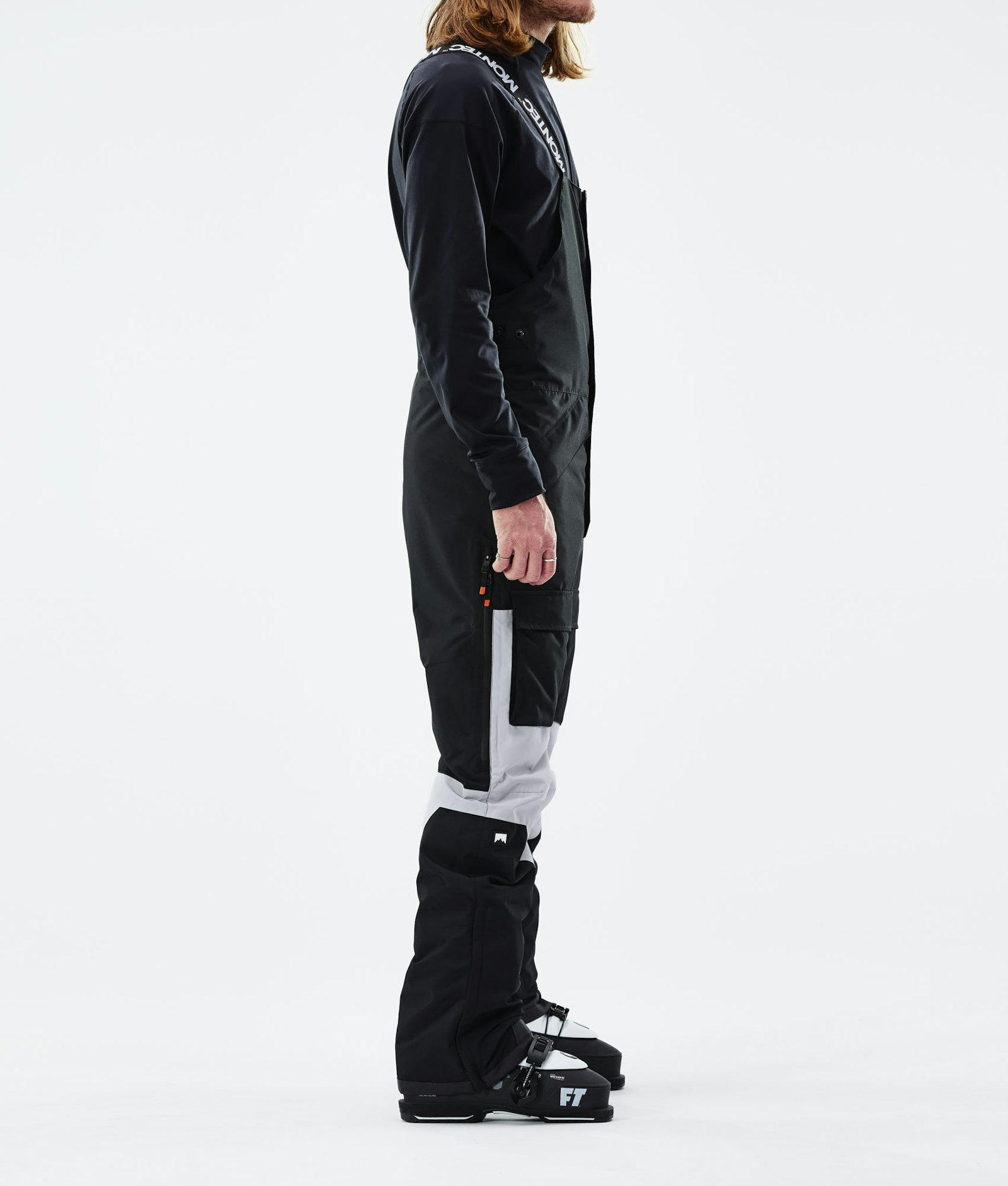 Fawk 2021 Ski Pants Men Black/Light Grey/Black, Image 2 of 6