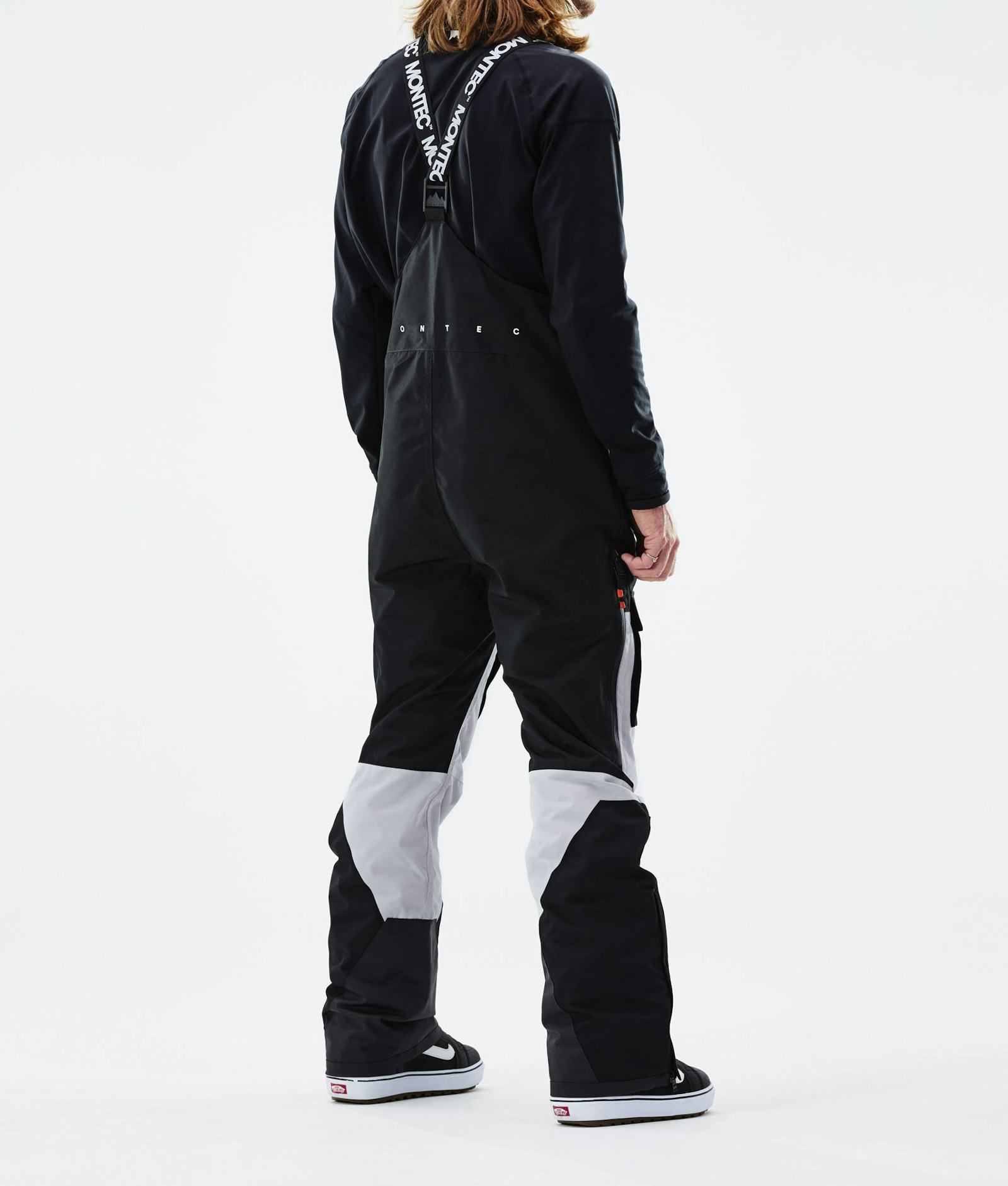 Fawk 2021 Snowboard Pants Men Black/Light Grey/Black Renewed