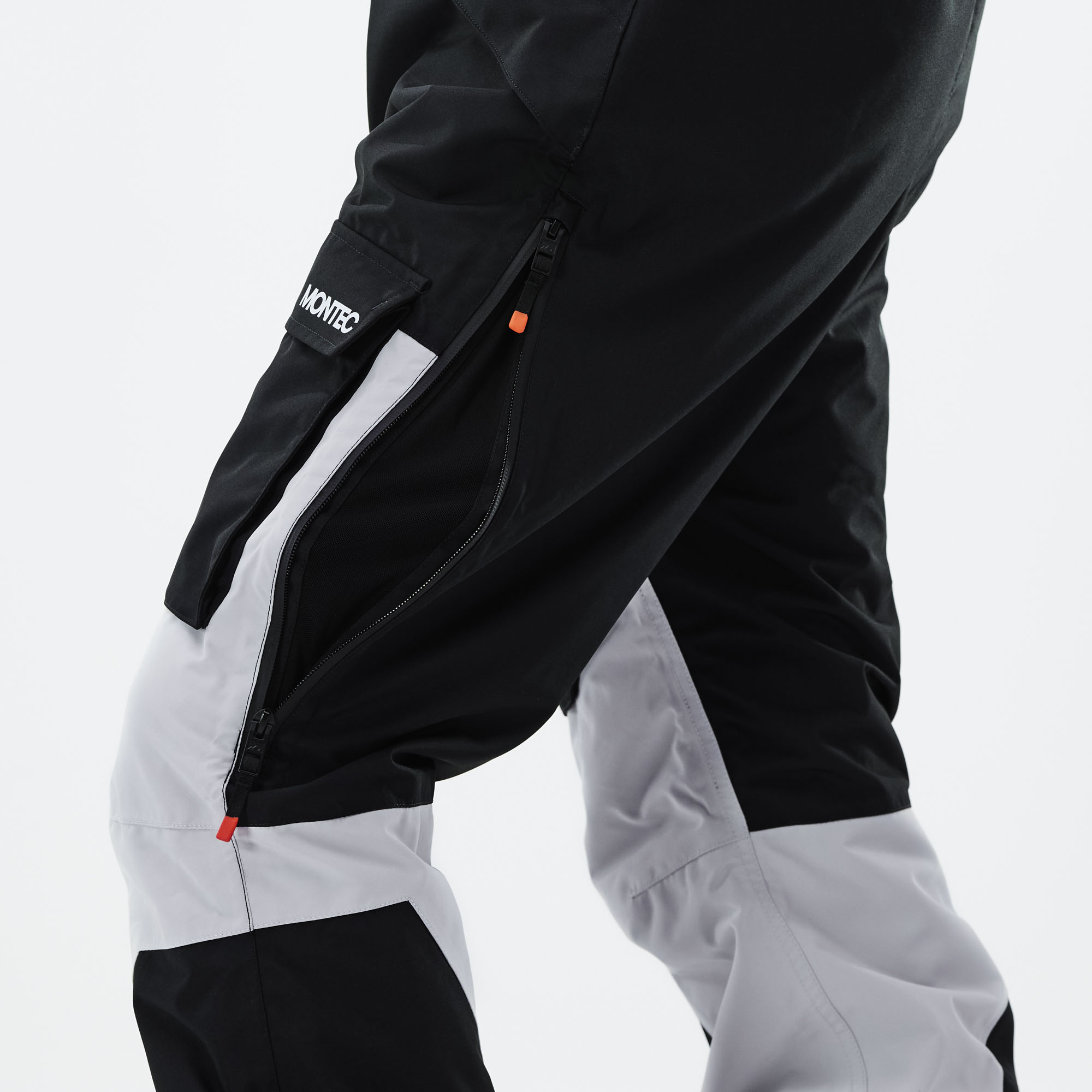 Montec Fawk 2021 Men's Snowboard Pants Black/Light Grey/Black