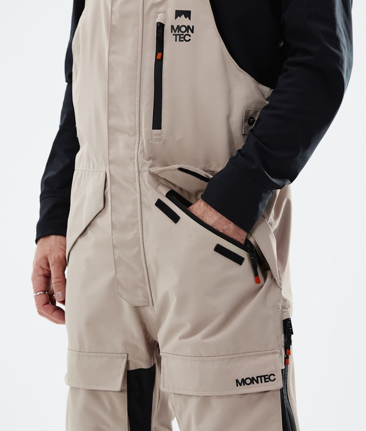 Montec Fawk 2021 Pantalon de Snowboard Homme Sand/Black, Image 4 sur 6