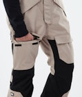 Montec Fawk 2021 Spodnie Narciarskie Mężczyźni Sand/Black