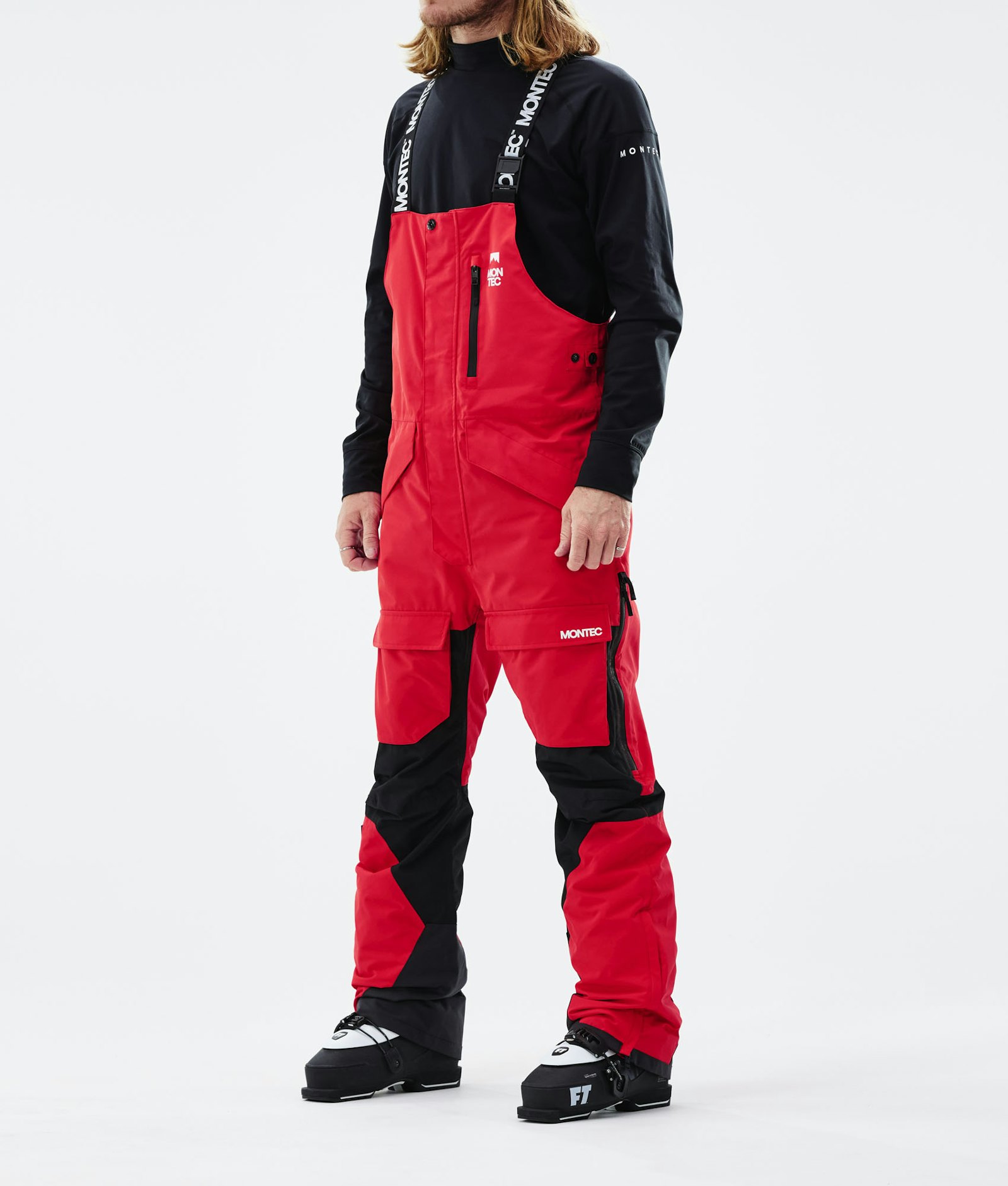 Montec Fawk 2021 Pantalon de Ski Homme Red/Black