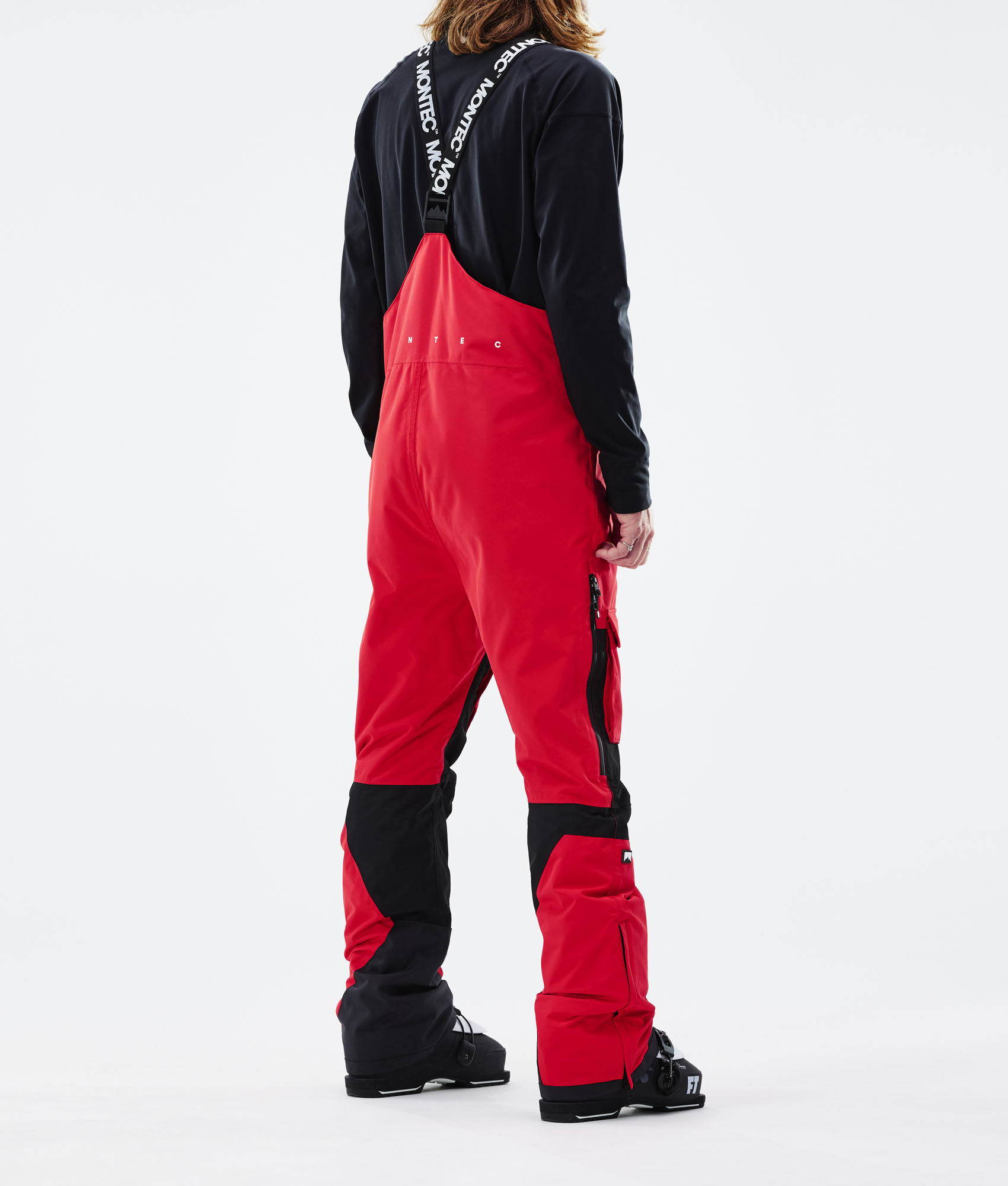 Montec Fawk 2021 Men's Ski Pants Red/Black