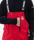 Montec Fawk 2021 Pantalon de Ski Homme Red/Black, Image 5 sur 6