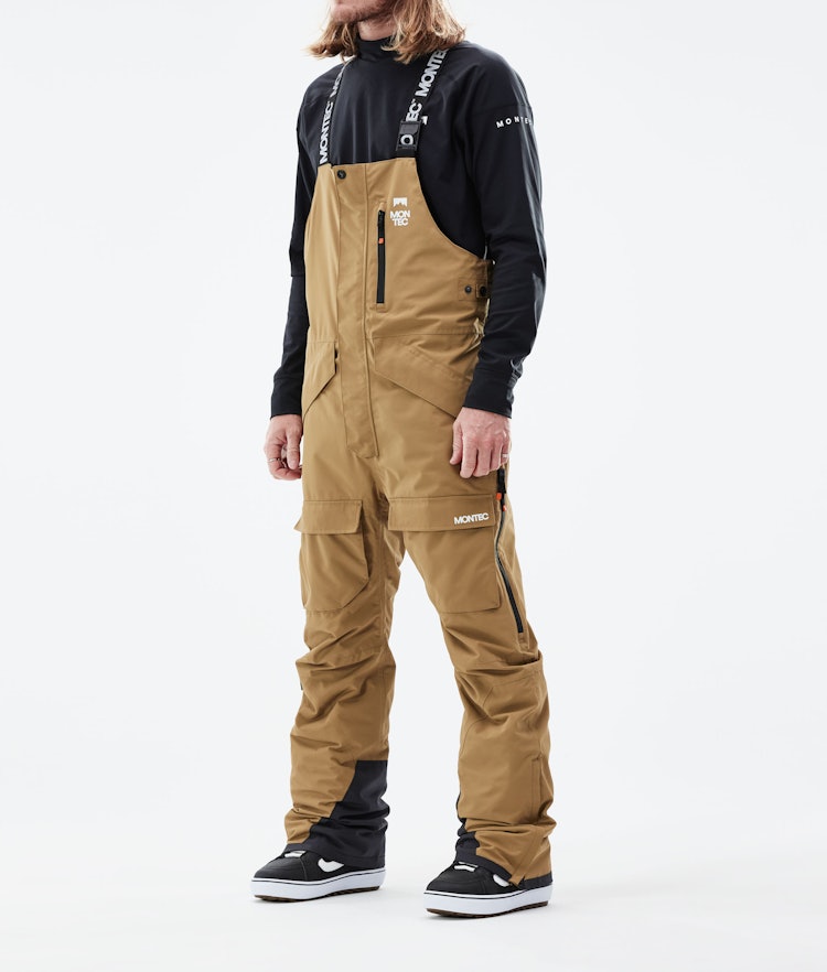Montec Fawk 2021 Pantalon de Snowboard Homme Gold, Image 1 sur 6