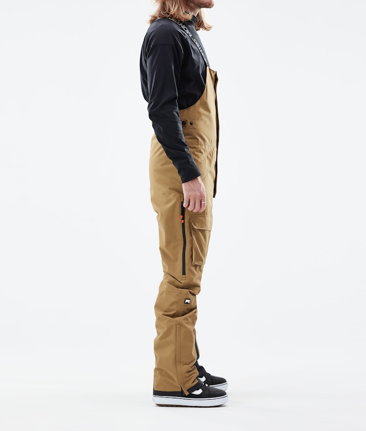 Montec Fawk 2021 Spodnie Snowboardowe Mężczyźni Gold