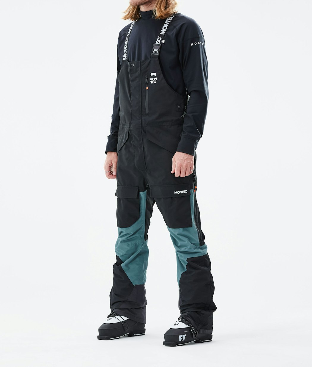 Fawk 2021 Ski Pants Men Black/Atlantic
