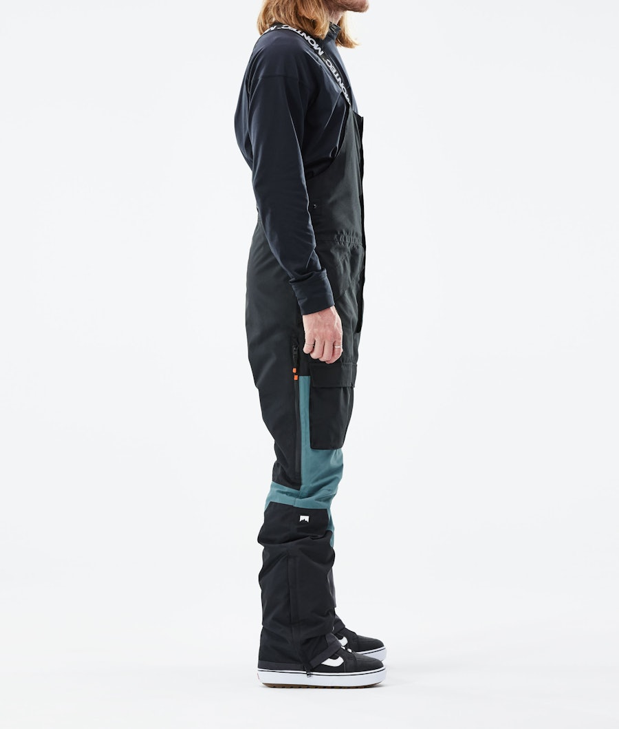 Montec Fawk 2021 Men's Snowboard Pants Black/Atlantic