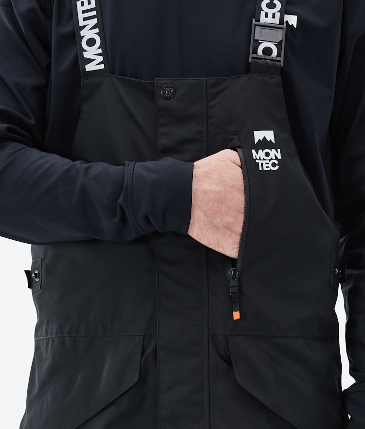 Montec Fawk 2021 Spodnie Narciarskie Mężczyźni Black/Atlantic