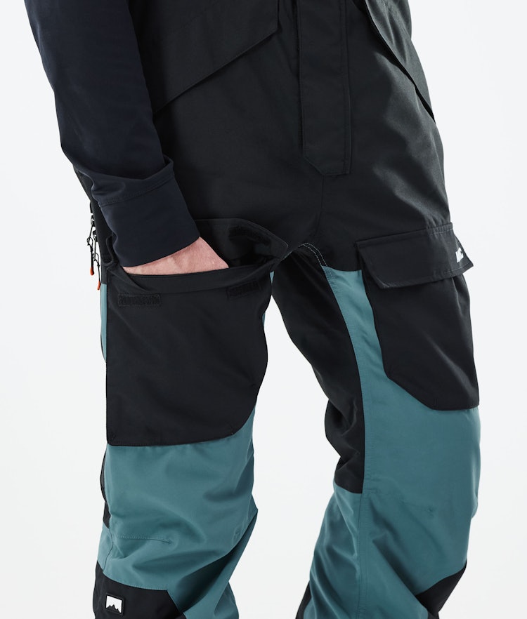 Montec Fawk W Women's Snowboard Pants Olive Green/Black/Greenish