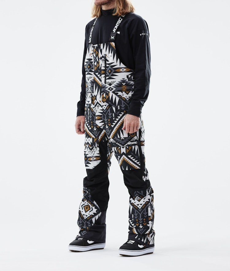 Montec Fawk 2021 Pantalon de Snowboard Homme Komber Gold/Black