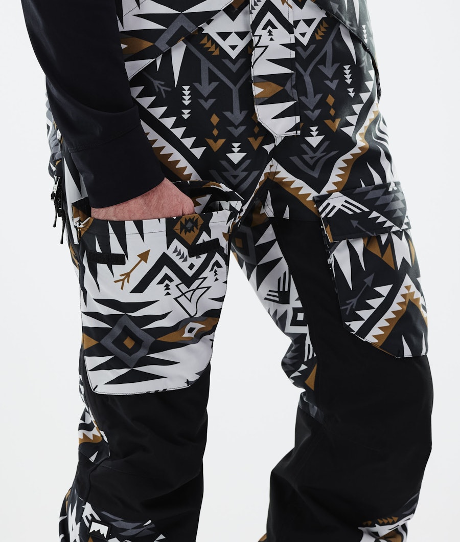 Montec Fawk 2021 Men's Snowboard Pants Komber Gold/Black