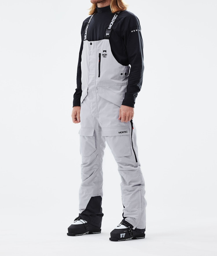Fawk 2021 Pantalon de Ski Homme Light Grey, Image 1 sur 6