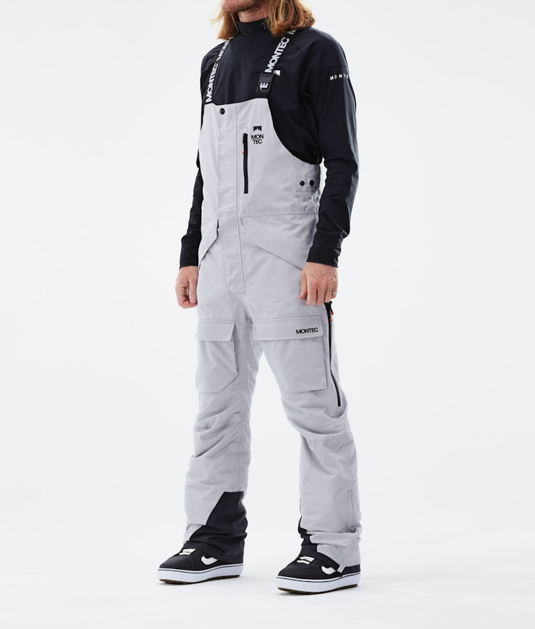 Montec Fawk 2021 Pantaloni Snowboard Uomo Light Grey