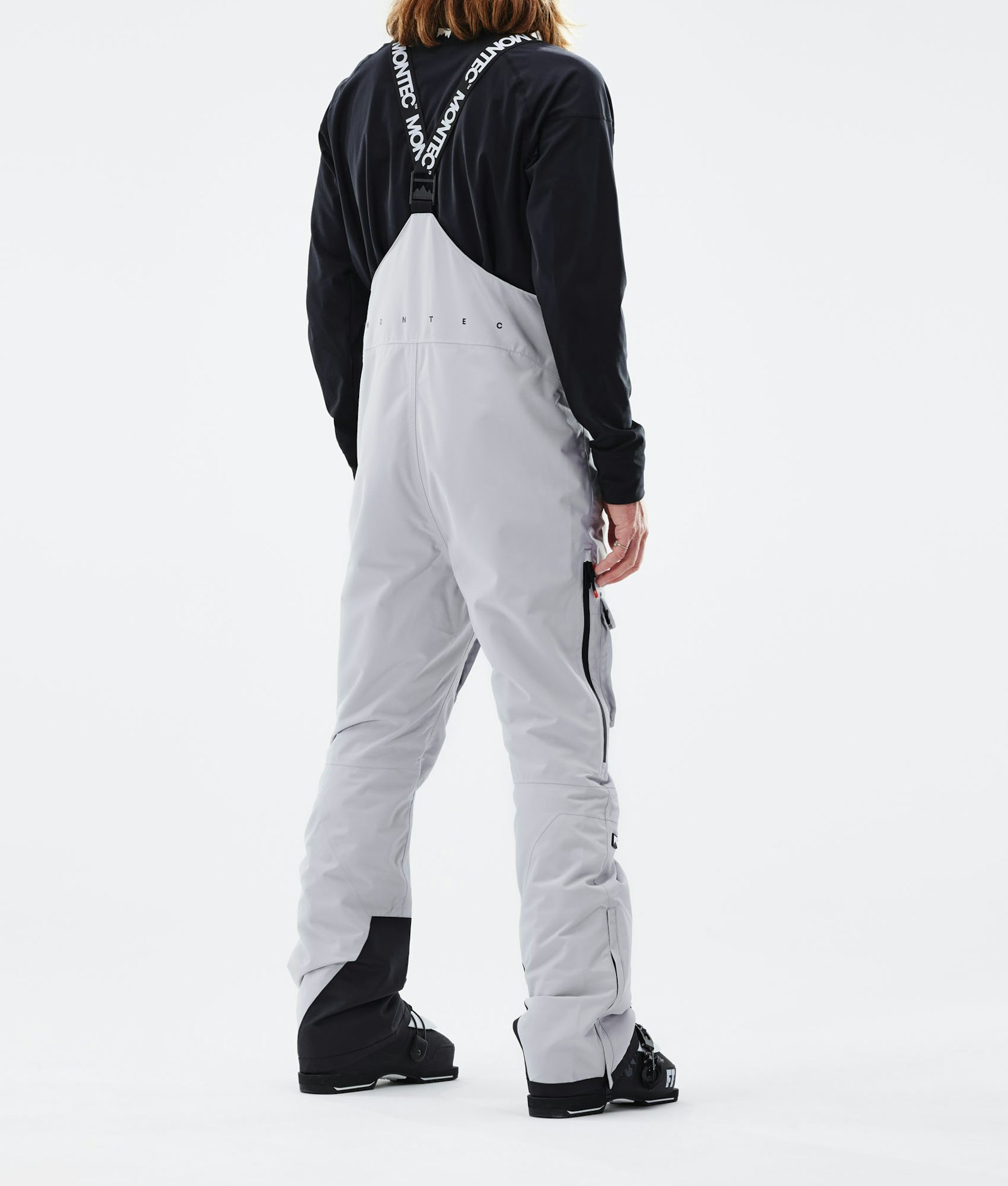 Fawk 2021 Spodnie Narciarskie Mężczyźni Light Grey