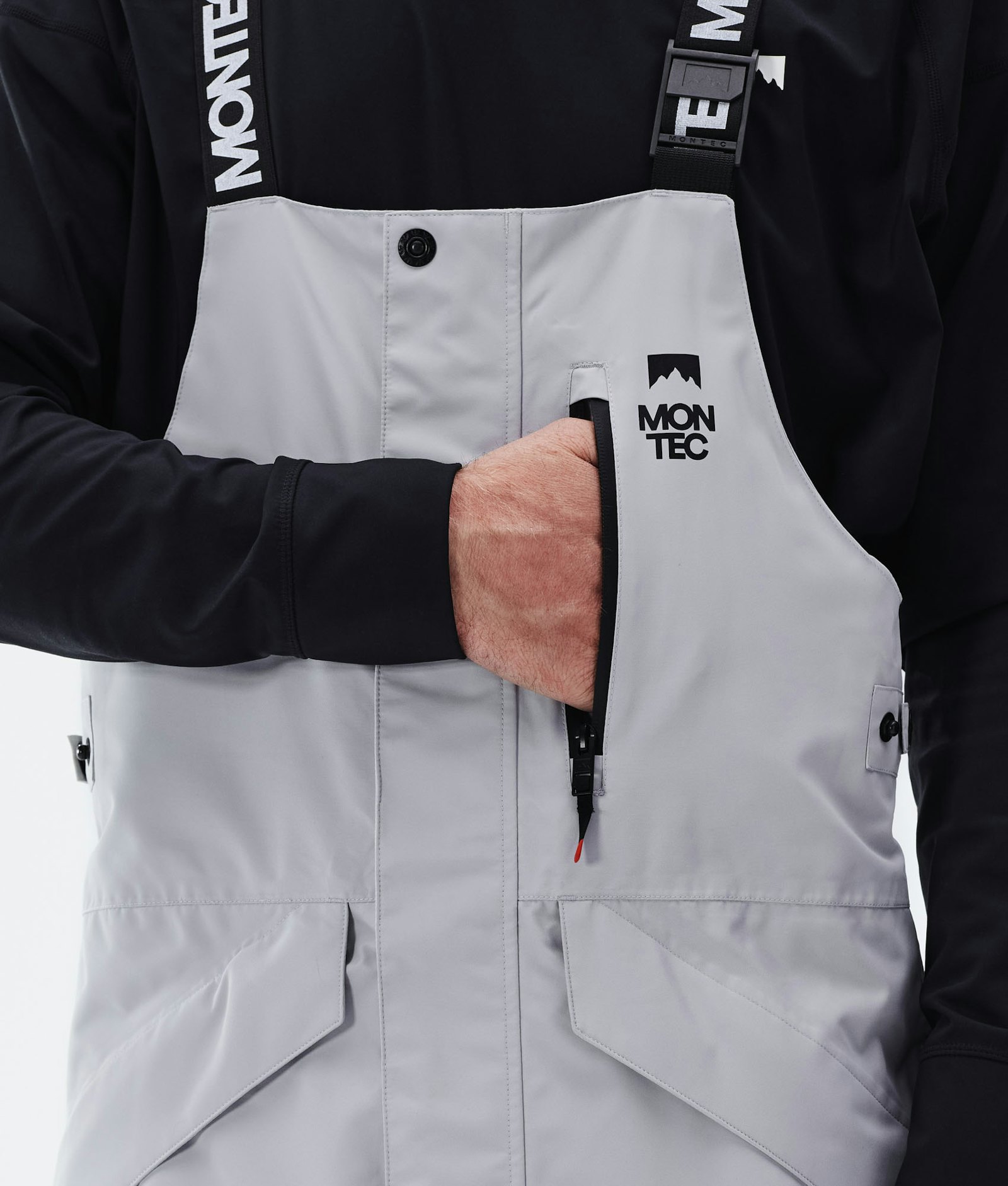 Montec Fawk 2021 Snowboardhose Herren Light Grey