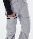 Montec Fawk 2021 Spodnie Snowboardowe Mężczyźni Light Grey