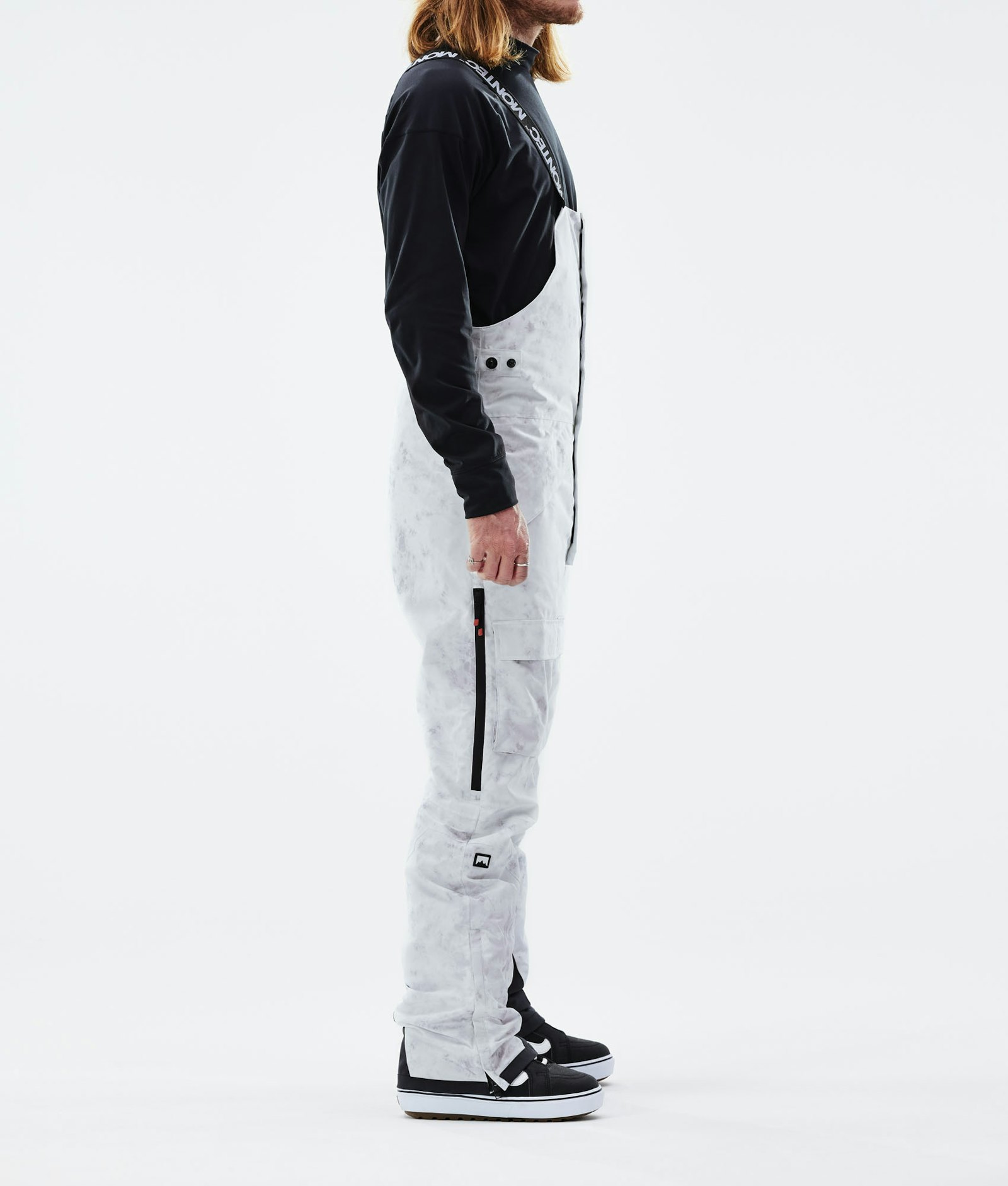 Montec Fawk 2021 Pantaloni Snowboard Uomo White Tiedye