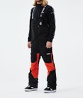 Fawk 2021 Pantalon de Snowboard Homme Black/Orange, Image 1 sur 6