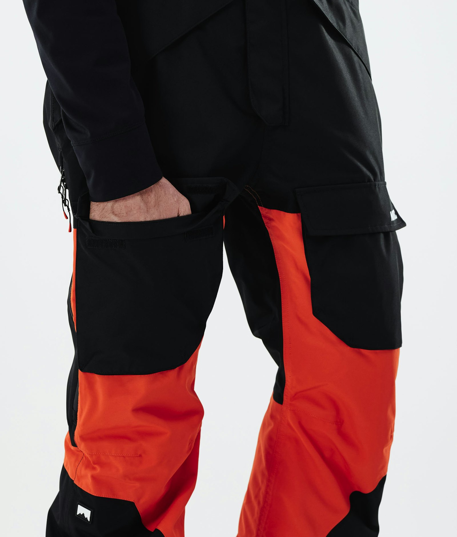 Fawk 2021 Pantalon de Snowboard Homme Black/Orange Renewed