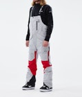 Fawk 2021 Snowboard Pants Men Light Grey/Red, Image 1 of 6