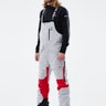 Montec Fawk 2021 Pantalon de Ski Light Grey/Red