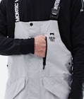 Fawk 2021 Snowboard Pants Men Light Grey/Red, Image 5 of 6