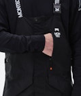 Montec Fawk 2021 Pantalon de Ski Homme Black/Light Grey/Burgundy, Image 5 sur 6