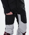 Fawk 2021 Pantalon de Snowboard Homme Black/Light Grey/Burgundy, Image 6 sur 6