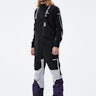 Montec Fawk 2021 Snowboard Pants Black/Light Grey/Purple