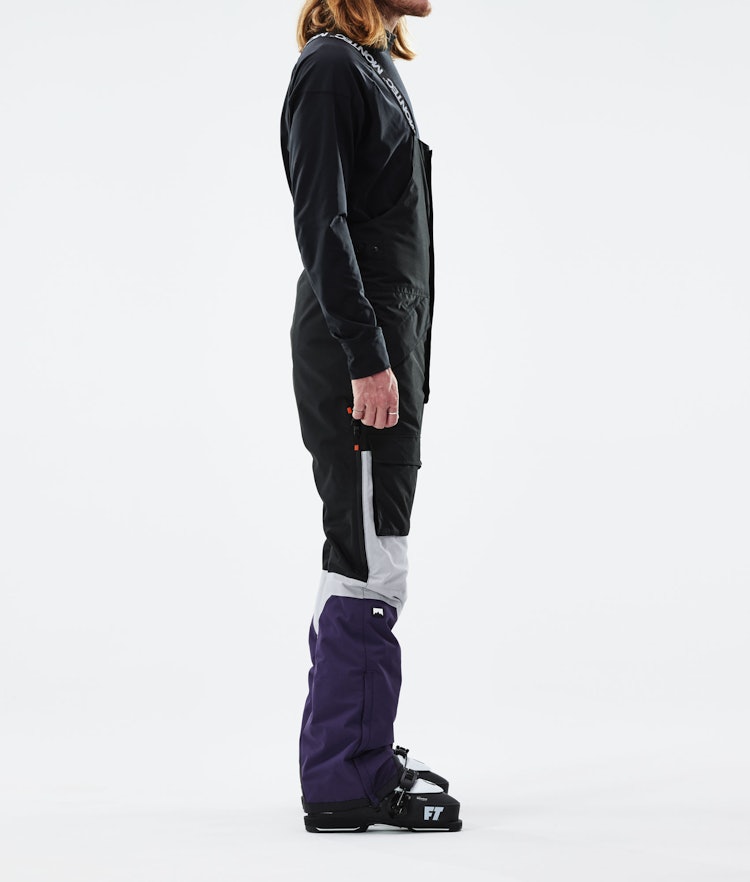 Montec Fawk 2021 Pantaloni Sci Uomo Black/Light Grey/Purple, Immagine 2 di 6
