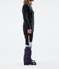 Fawk 2021 Pantalon de Ski Homme Black/Light Grey/Purple, Image 2 sur 6