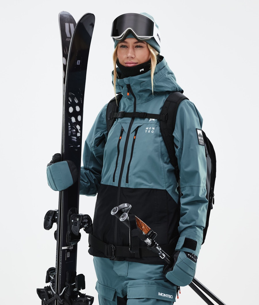 Moss W 2021 Ski Jacket Women Atlantic/Black