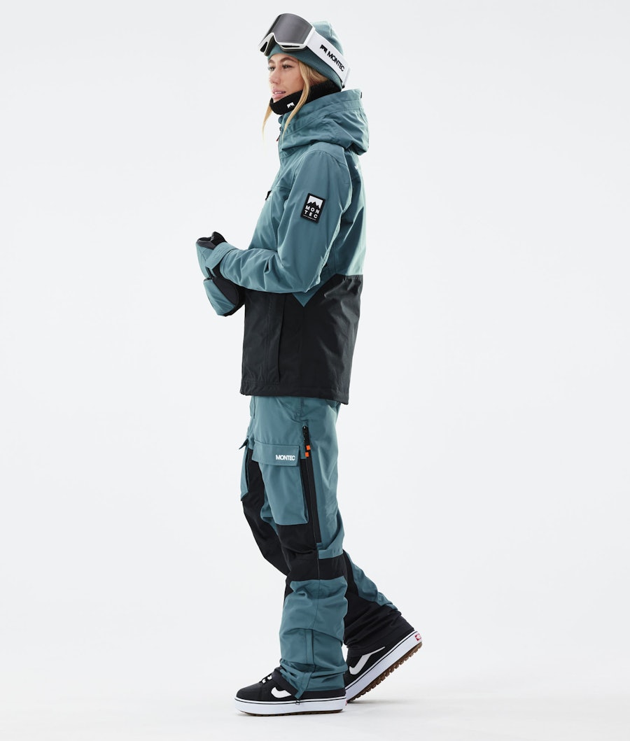 Moss W 2021 Snowboard Jacket Women Atlantic/Black